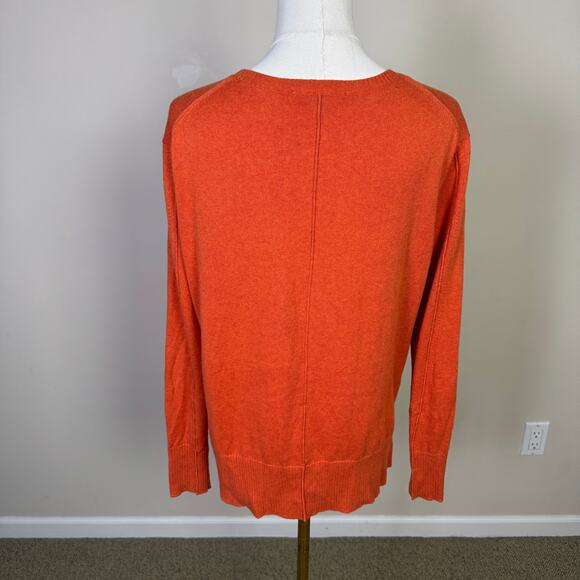 Elliott Lauren Crewneck Cotton Cashmere Long Sleeve Sweater US Womens XS - Picture 3 of 7
